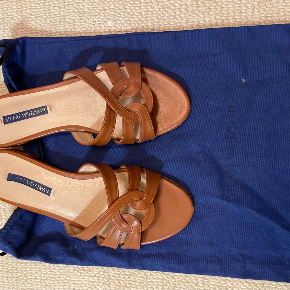 Stuart Weitzman leather sandals